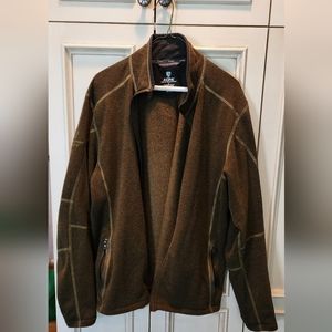 Kuhl mens brown jacket large